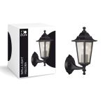 D'Lite Applique Murale Helora Noir | IP44 - Convient pour 1x E27