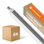 Lot 6x Ledvance Réglette LED Étanche Imperméable Compact 55W 6700lm - 840 Blanc Froid | 150cm 