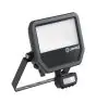 Ledvance Projecteur LED Aluminium Noir 41W 5500lm 100D - 830 Blanc Chaud | IP65 - Détecteur De Mouvement Et De Lumière - Symétrique
