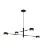 Nordlux Suspension Luminaire Clyde Métal Noir 16W 1180lm - 827 Blanc Très Chaud | IP20 - 3 Niveaux De Gradation Dimmable