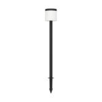 Eglo Prikspot Pantete Solar Zwart 7W 840lm - 830 Warm Wit | IP65 - Bewegingssensor