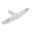 Noxion LED Linear NX-Line Node Connector T OIO 8 Wit
