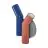 Ledvance Decor Straw Wand Staal Meerkleurig | Geschikt voor 2X E27