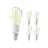 Voordeelpak 5x Calex Smart Kogelvormig LED Lamp E14 4,5W 450lm 1800-3000K Filament | Tuya Wifi - Afstembaar Wit