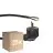 Voordeelpak 25x Noxion Power Voedingskabel Zwart - Schuko Europlug + Open uiteinden - 5m - 3 pole 0,75mm2