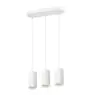 SLV Asto Aluminium Wit | Geschikt voor 3x GU10