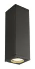 SLV Theo Aluminium Antraciet | Geschikt voor 2x GU10