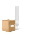 Voordeelpak 10x Noxion Lucent PL-C LED 5.2W 650lm - 830 Warm Wit | 2-Pin - Vervangt 18W