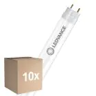 Voordeelpak 10x Ledvance LED Buis T8 Superior (EM/Mains) Standard Output 5.1W 900lm - 840 Koel Wit | 44cm - Vervangt 15W